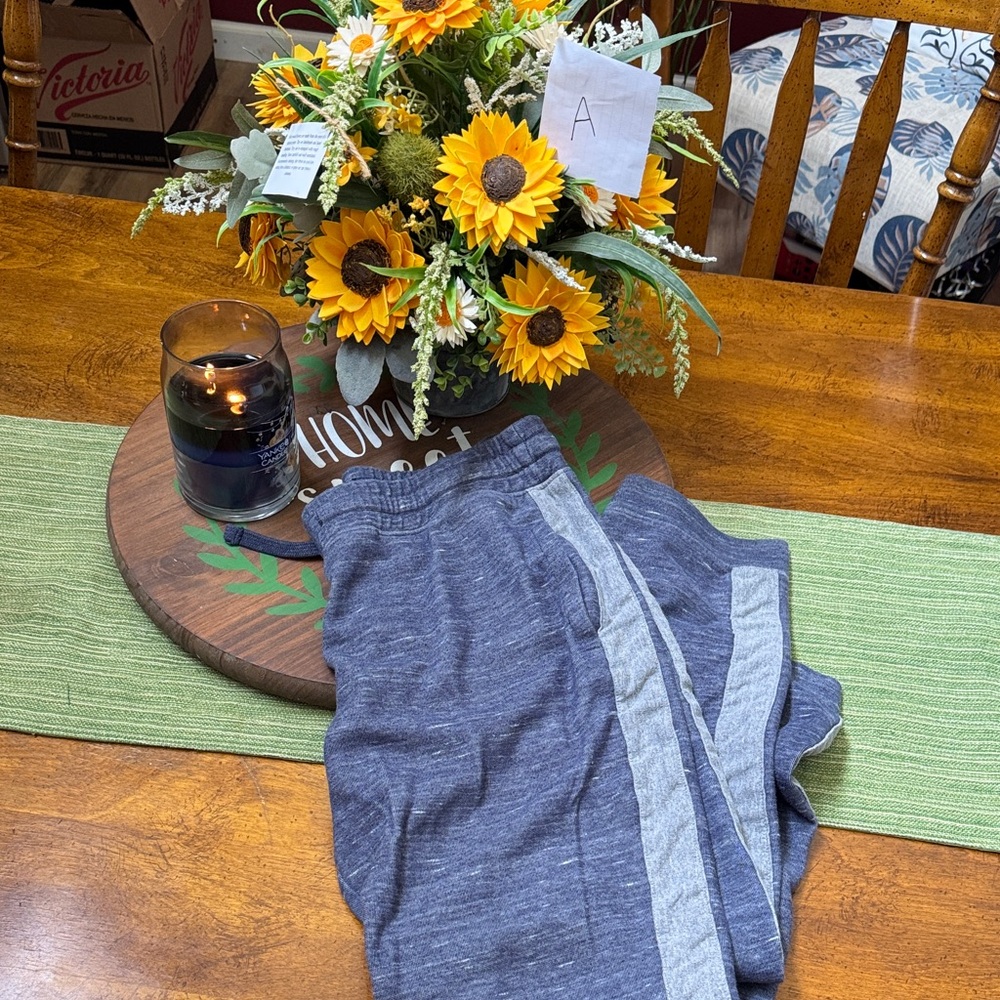 Arizona Jean Company Charcoal and Light Gray Joggers